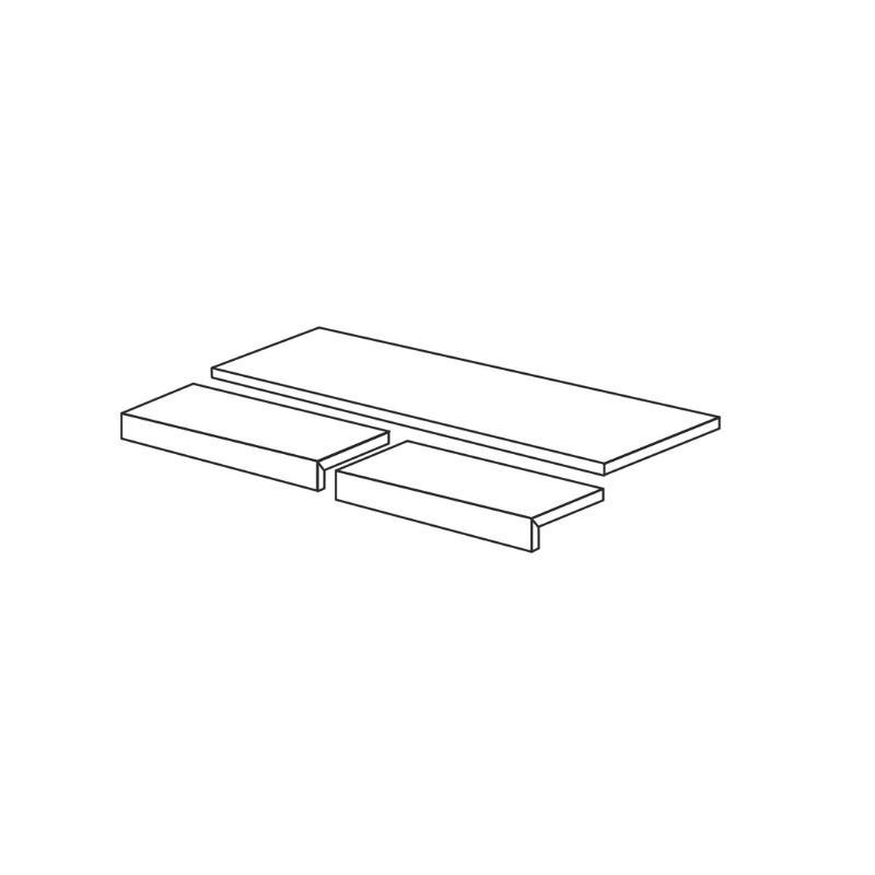 ABK SOLERAS Composizione Scalino Bianco 15