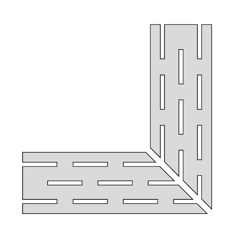 Energieker ANTIQUA Griglia Angolare SX Rovere 8