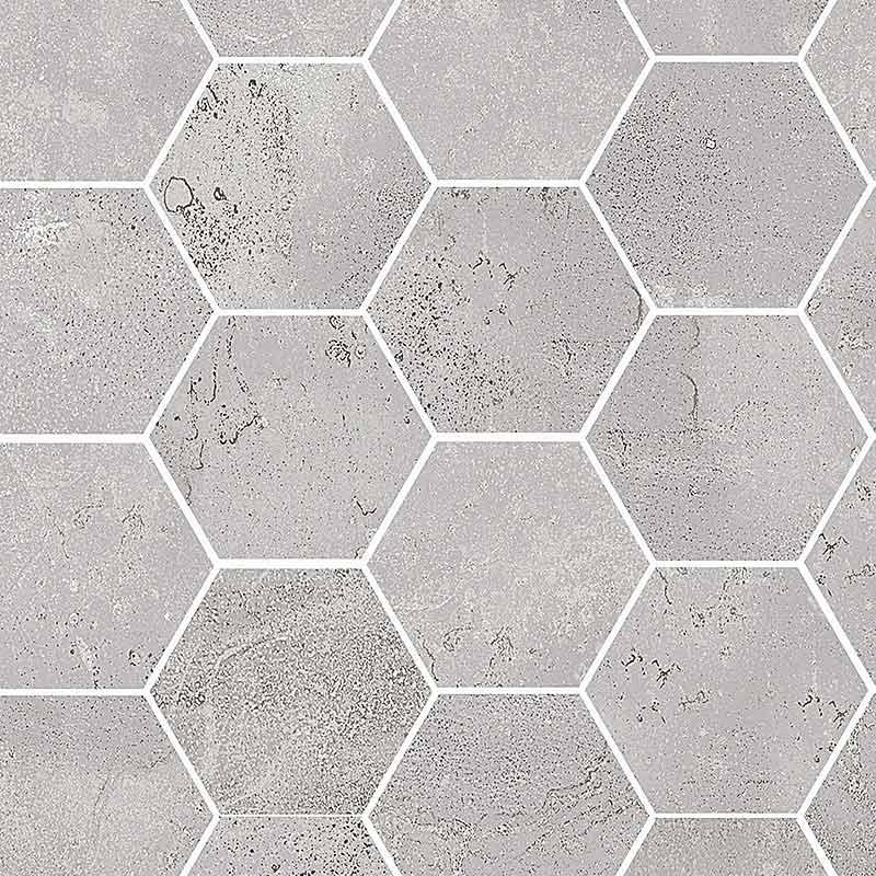 Ceramica Sant'Agostino OXIDART HEXAGON SILVER 10