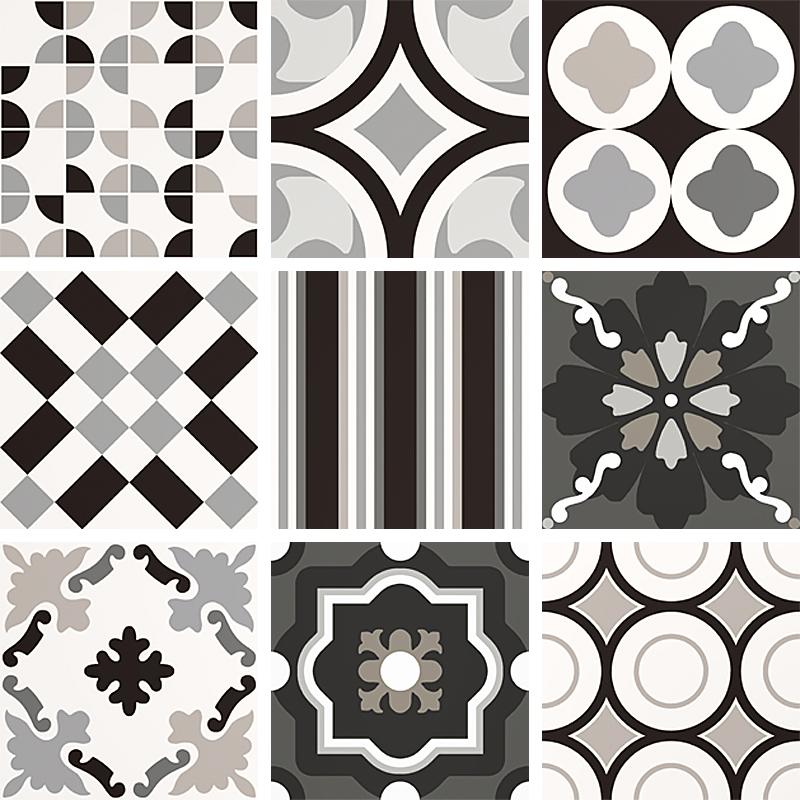 Ceramica Sant'Agostino PATCHWORK B&W MIX 8