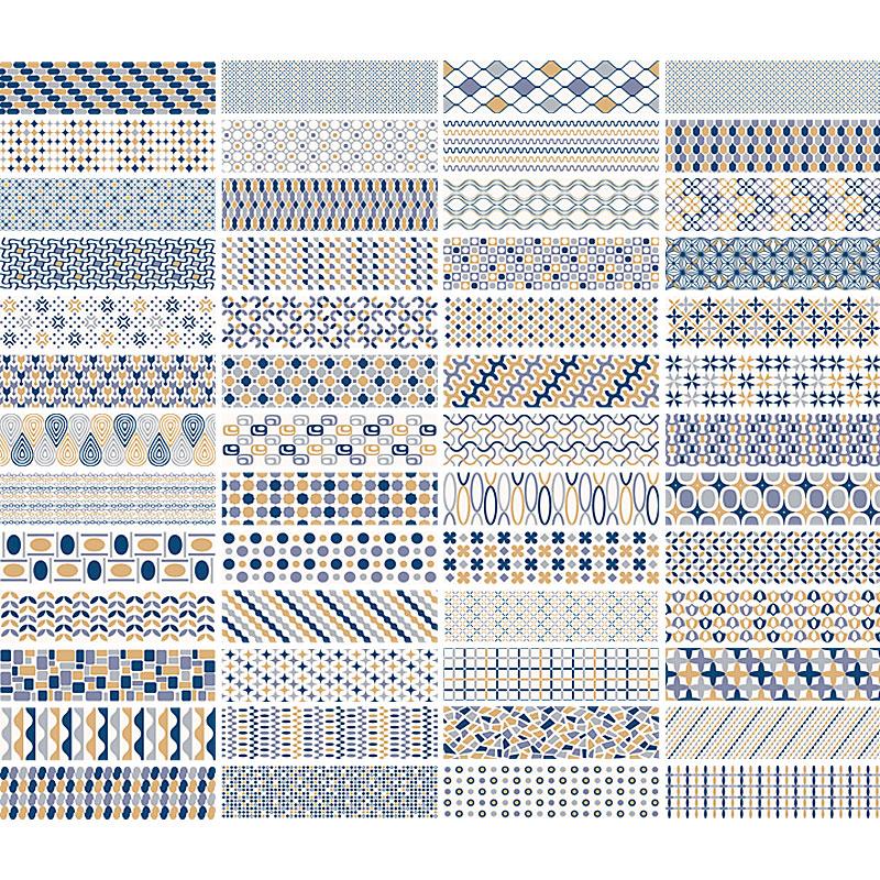 Cerámica San Agostino DECORLINE PATTERNBRICK MULTI COLD