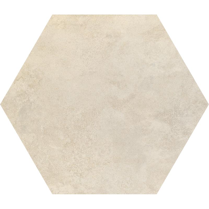 Gigacer ELEMENTA LARGE HEXAGON IVORY STONE 15