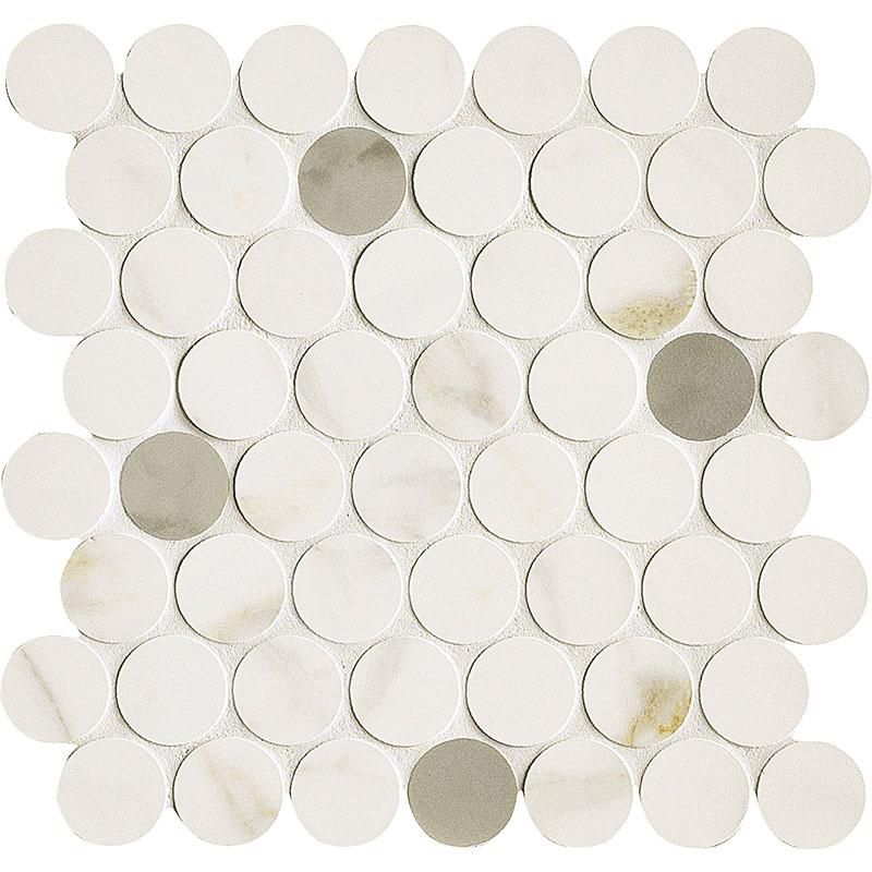 Marazzi MAGNIFICA CALACATTA GOLD MOSAICO CIRCLE 12