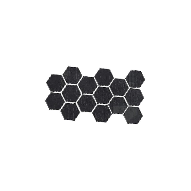 Mutina DECHIRER MOSAICO RANDOM DECOR NERO 8