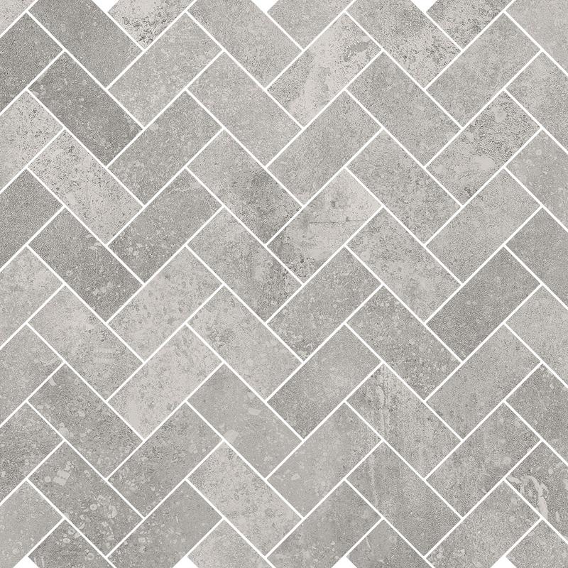 Magica PIETRA Herringbone Limestone Grey 12