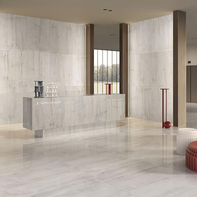 Tuscania  WHITE MARBLE